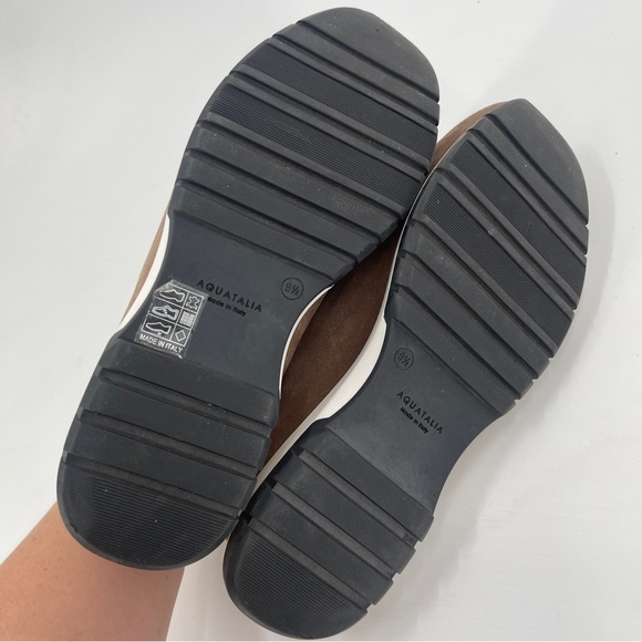 Aquatalia Karsyn Suede Slip-on Comfort Sneakers 9.5 - Picture 7 of 11